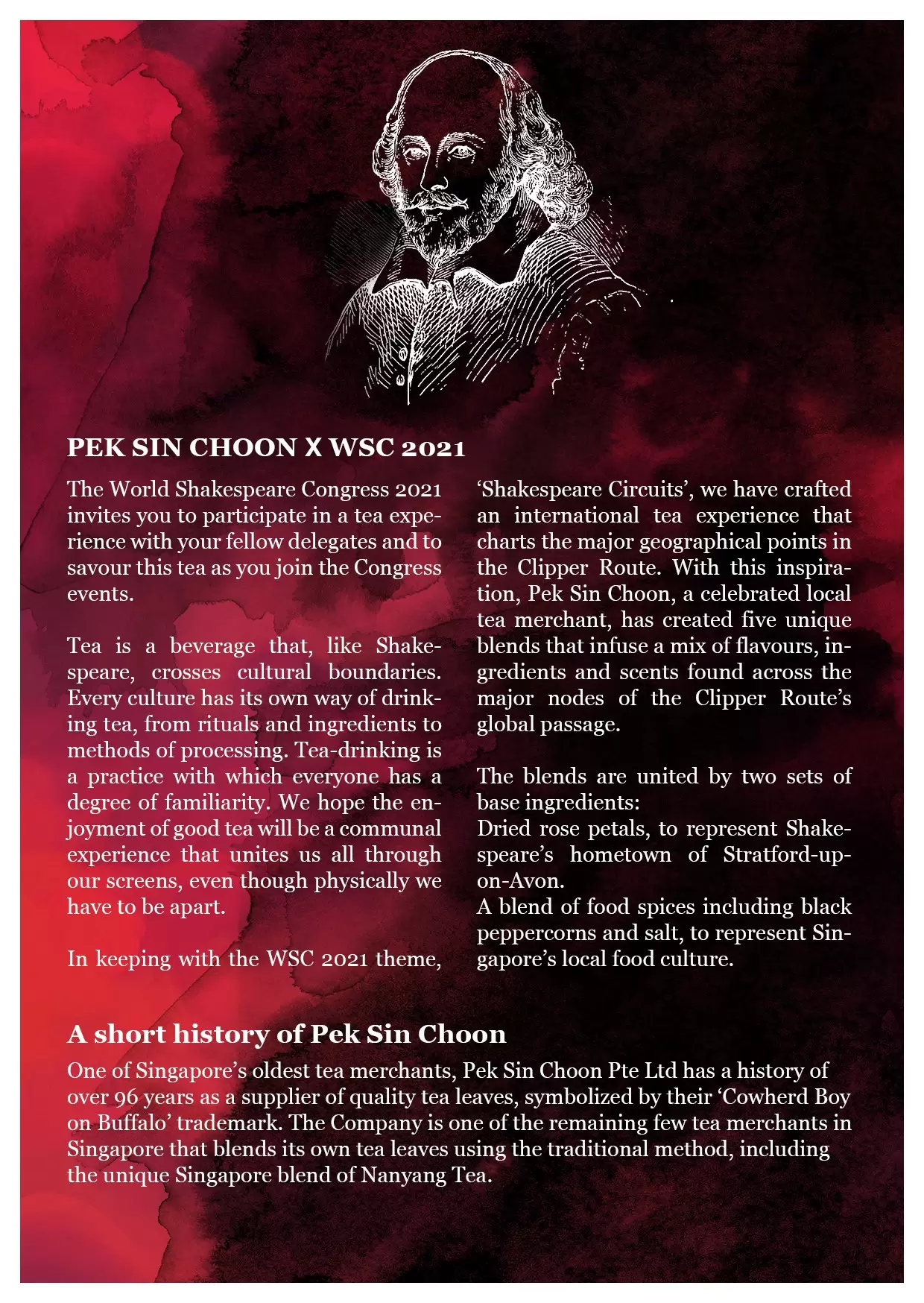 WSC leaflet front