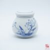 Porcelain Lotus Tea Caddy, 50-70g