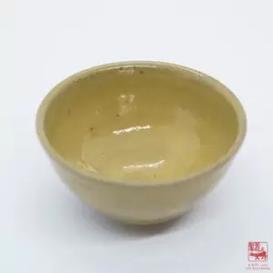 Alternative view of Glazed Yellow Tea Bowl A, 100ml