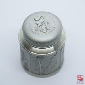 Alternative view of Four Seasons Pewter Tea Caddy, 40-80g