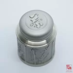 Alternative view of Four Seasons Pewter Tea Caddy, 40-80g