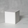 Tea Caddy, White <br>铁制茶罐,白色